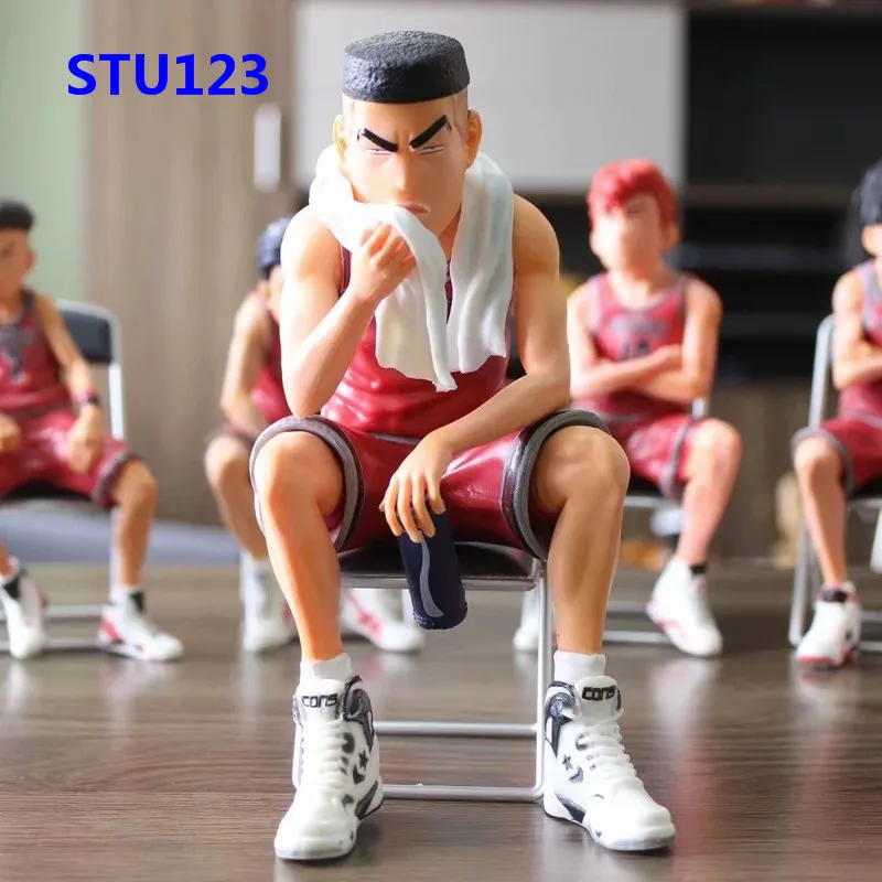 5 шт./компл. SLAM DUNK серия табуретов Hanamichi Sakuragi покупки в рукоятке детская игрушка