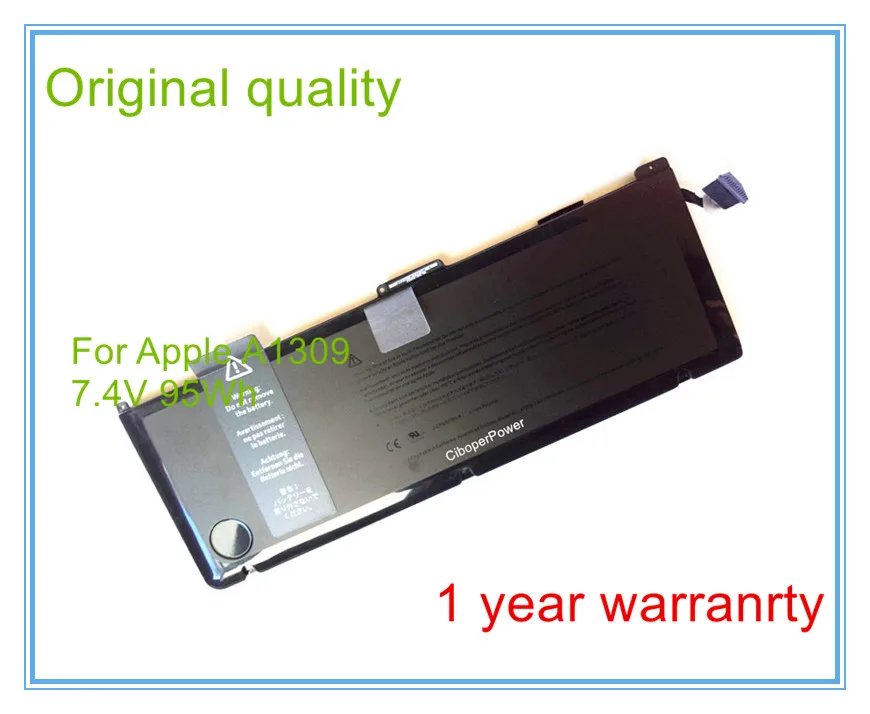 Оригинальный аккумулятор для ноутбука 7 4 в 95 Втч A1309 Pro 17 дюймов A1297 MC725J/A