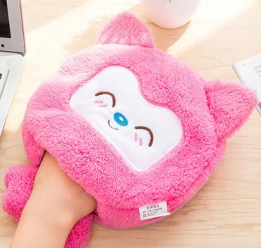 Милый мультфильм коврик теплый зимой USB обогреваемый коврик для мыши с запястьем, клавиатура поддерживает отдых грелки