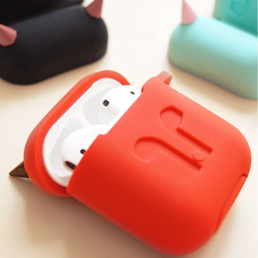 Силиконовая bluetooth-гарнитура, беспроводные наушники, чехол с защитой от падения, защитная коробка для зарядки, распределенная коробка для хранения, аксессуары для наушников