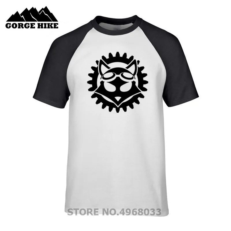 Паровая лиса стимпанк механик Фокси черная белая футболка 2019 новейший бренд