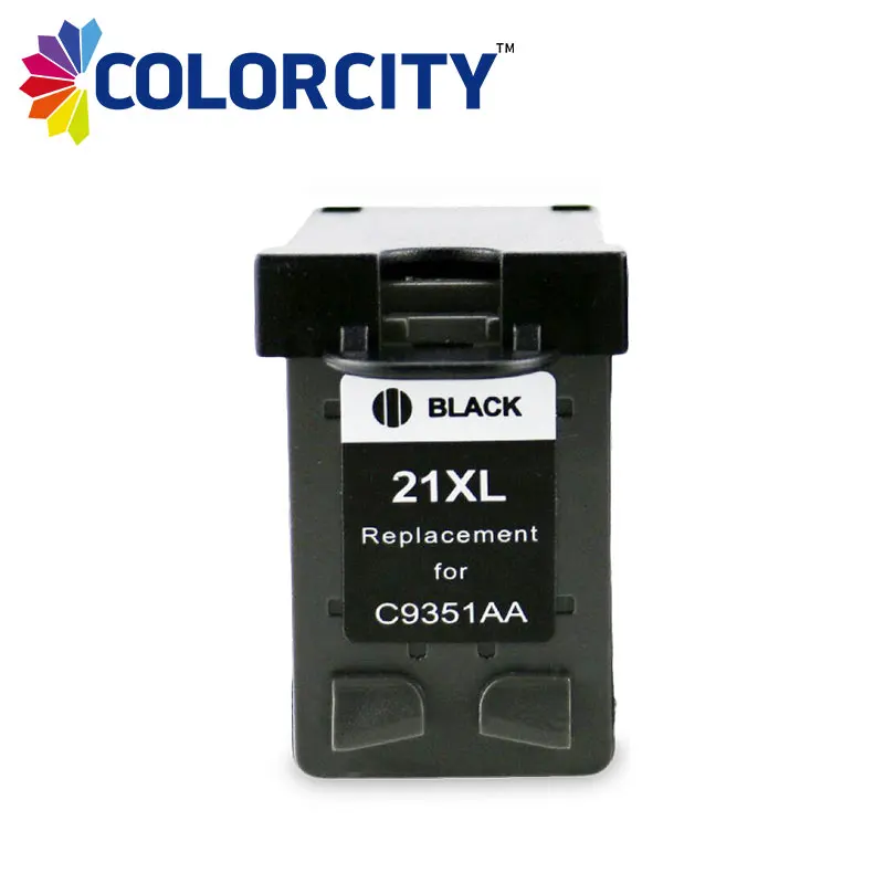 2X Картридж с черными чернилами 21 21XL Замена для hp DeskJet 3915 3920 D1320 D1341 D1360 F2100 F2280 F4100 F4180