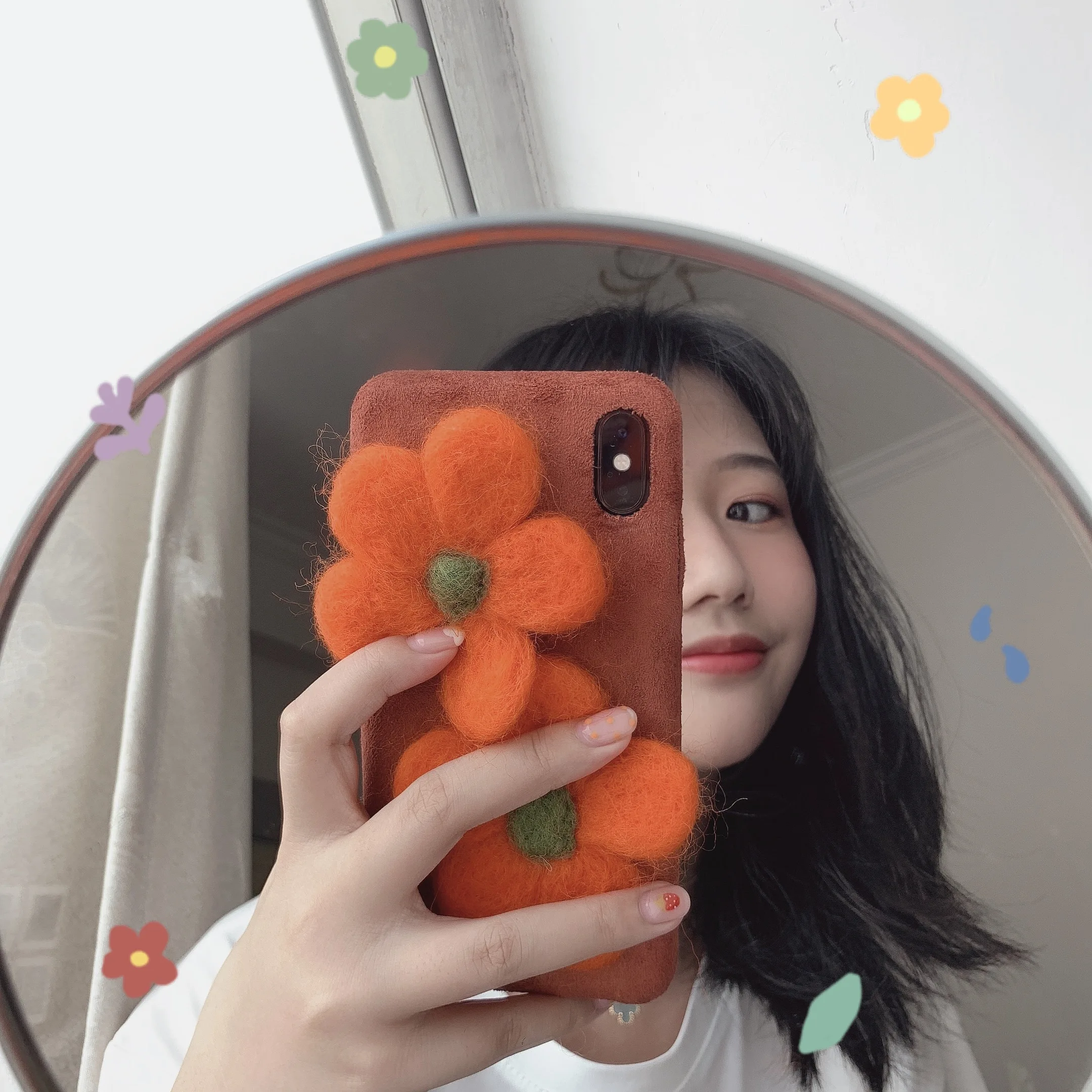 Роскошный Винтажный чехол с милыми цветами для телефона iphone XR X XS Max 6 6s 7 8 Plus чехлы