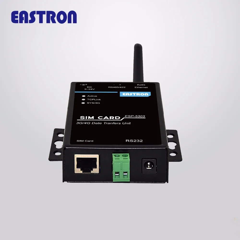 Eastron ESP 5307. 3G 4G Серийный RS232 RS485 к TD LTE/ FDD WCDMA/ SCDMA/конвертер GSM сервер устройств wifi