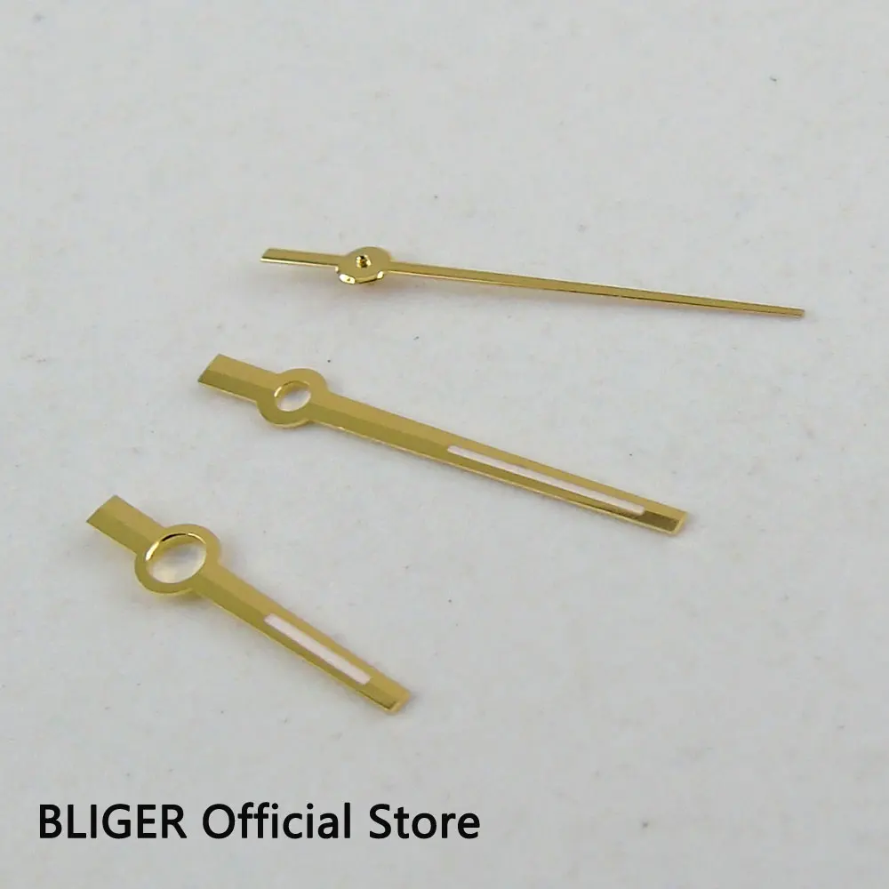 Суперсветящиеся часы Golden edge ручная работа для MIYOTA 8215 821A 8205 Mingzhu 2813 автоматическое
