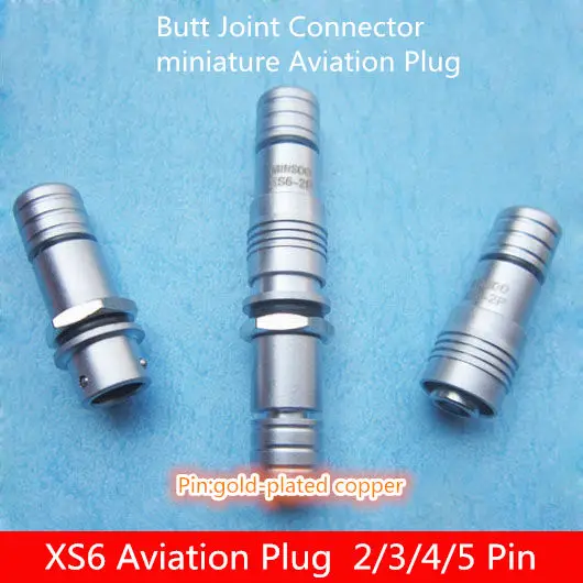1 шт. AP032 XS6 2/3/4/5Pin 6 мм Штекерный и гнездовой стыковый соединитель миниатюрная
