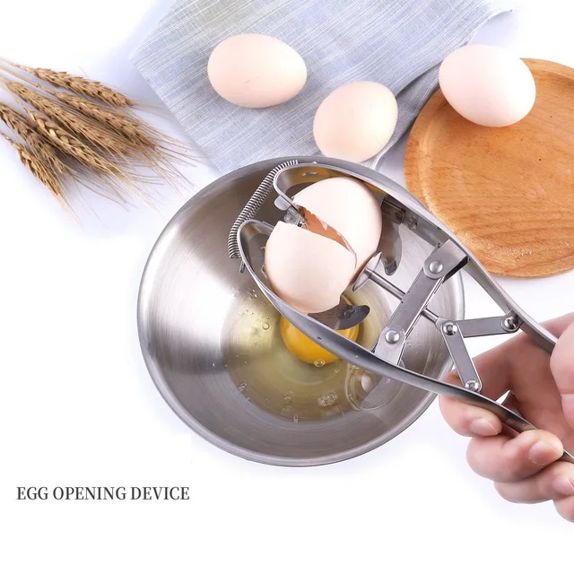 Устройство для открывания яиц Magic Egg нож из нержавеющей стали ракушек вареное