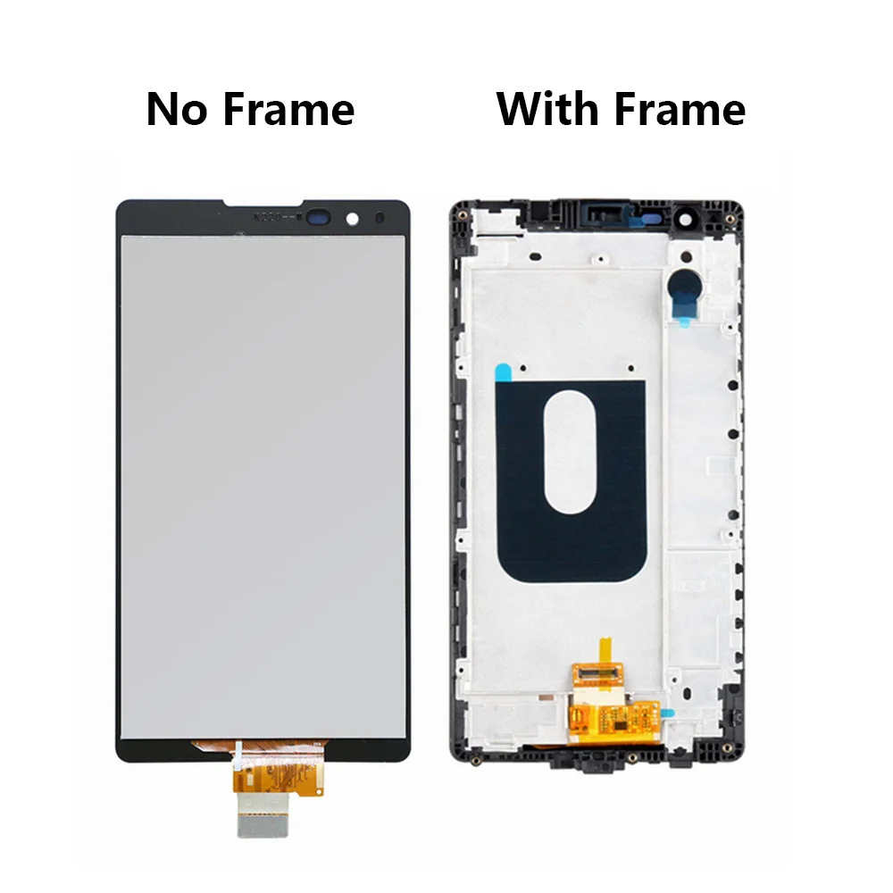ЖК дисплей с рамкой для LG X power K220 K220DS F750K LS755 X3 K210 US610 K450 5 3 дюйма|Экраны мобильных