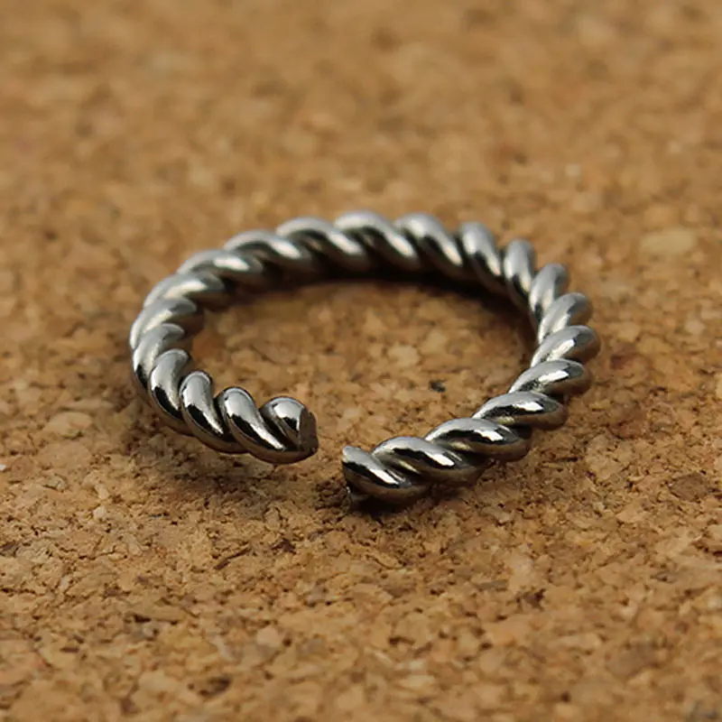 Открытые Кольца из нержавеющей стали коннекторы и сплит кольца для