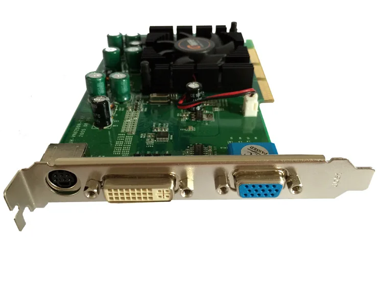 Видеокарта nVIDIA GeForce 6200 128 Мб 64 бит DDR2 VGA/DVI AGP 4х 8X|Компьютерные кабели и разъемы| |