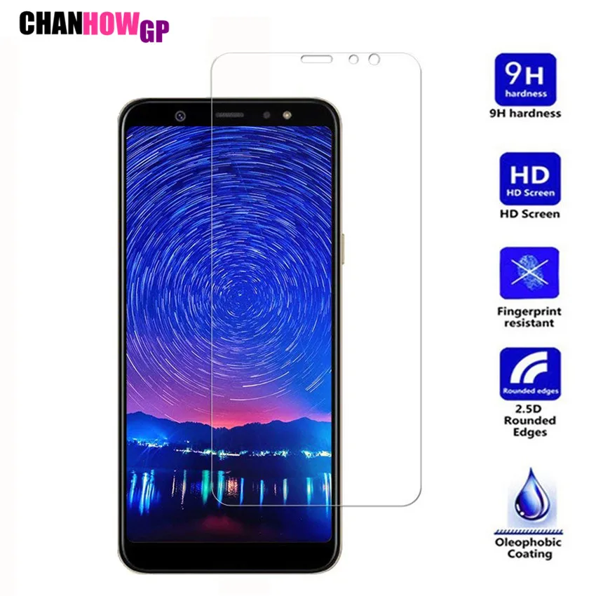 Закаленное стекло для Samsung Galaxy A6 2018 на A600 A600F/DS Защитная крышка экрана Plus чехол Sklo