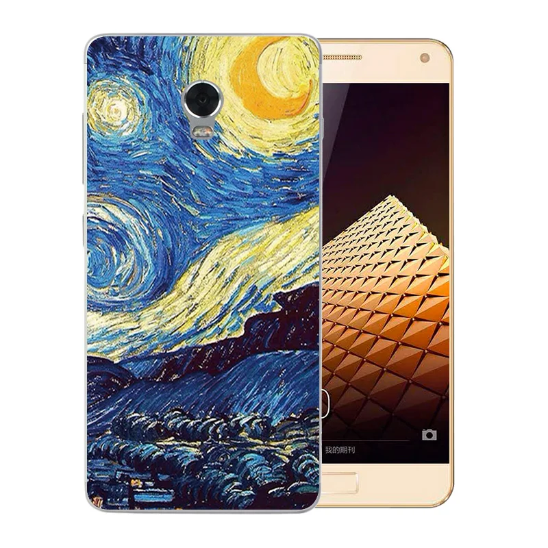 Чехол для Lenovo Vibe P1 TPU чехол Ван Гог шаблон P 1 p1 сумки кожа Мягкий силиконовый |
