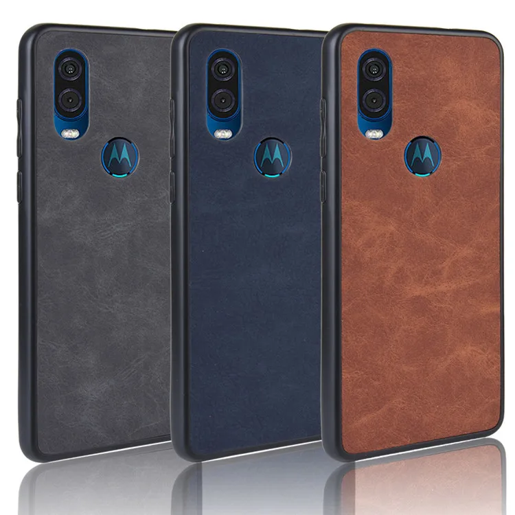 Тканевый чехол для Motorola One Vision XT-1970 классический тканевый бампер мягкая