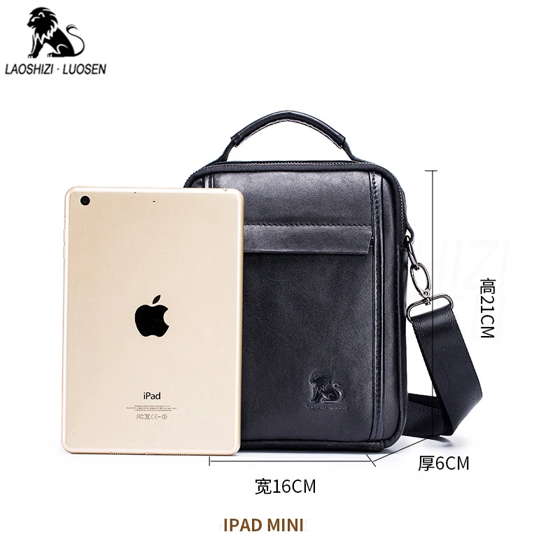 Men's Briefcase Bags For Laptop Man Business Bag Genuine Leather Handbags High Quality Leather Office Shoulder Bags Tote for Men