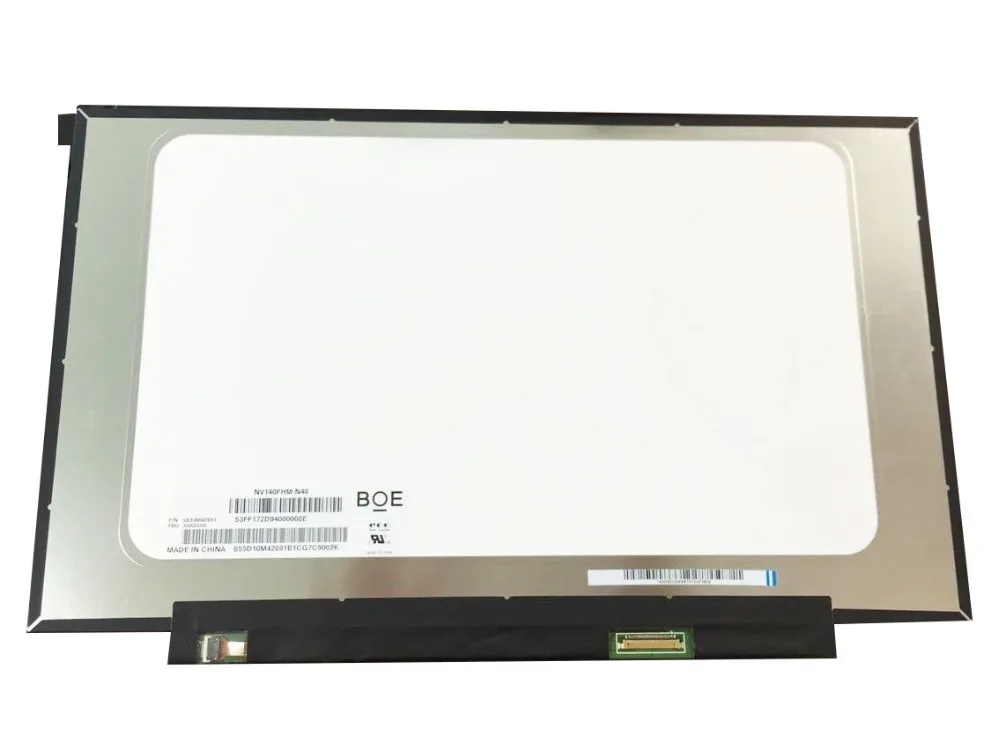 

NV156FHM-N4C 15,6 "Матрица ноутбука IPS FHD 1920X1080 30-контактная матовая панель для замены