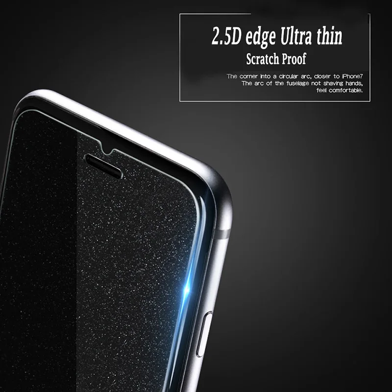 Закаленное стекло с алмазным блеском для iPhone 6 X Защита экрана 7 8Plus 5 защитная