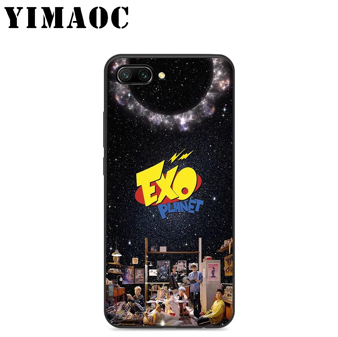 YIMAOC Exo Band K Pop Мягкий силиконовый чехол для huawei Honor mate 10 P20 P9 P8 Smart Y6 6A 7A 7X 7C Pro 2017 2018 Lite |
