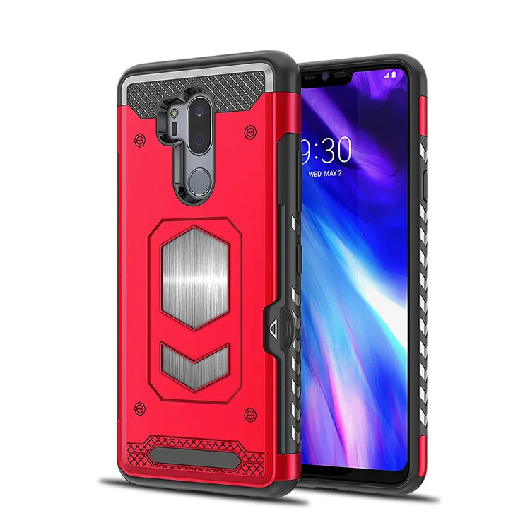 Чехол для LG V30 ударопрочный гибридный автомобильный Магнитный присоска