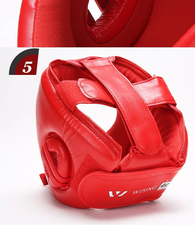 

Wesing Aiba Boxing Headgear Boxing Head Guard For Competetion