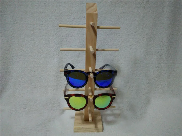 

MDF Wood Glasses Display Shelf Wooden Eyeglasses Holder Stand Store Window Show