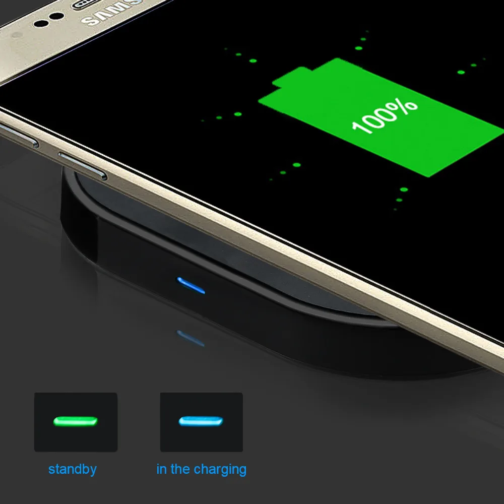 Lewoer Qi Wireless Charger For iPhone Max X 10W Fast Wirless Charging Pad For Samsung S10 Xiaomi MI 9 desktop pad charging