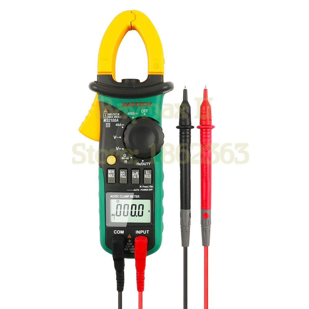 Цифровой Мультиметр MASTECH MS2108A измеритель напряжения переменного/постоянного