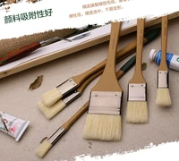 paint brush bristle pig hair head oil painting propylene acrylic painting brush special made art brush