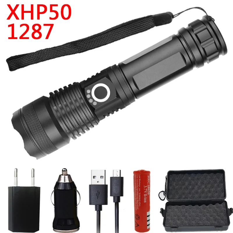 Z20 litwod CREE XHP50 Micro USB Перезаряжаемый светодиодный светильник фонарь 4000лм светильник фонарь для кемпинга пешего туризма - Испускаемый цвет: Option H