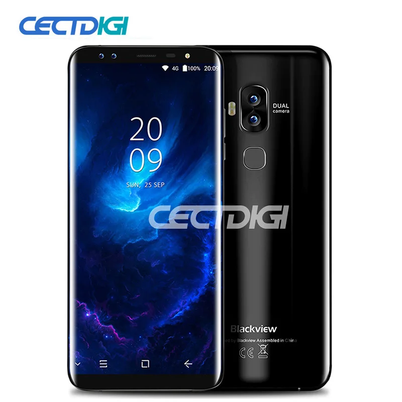 Blackview S8 4 камеры смартфона 5.7 &quot18:9 соотношение сторон Бесконечность Экран ГБ + 64