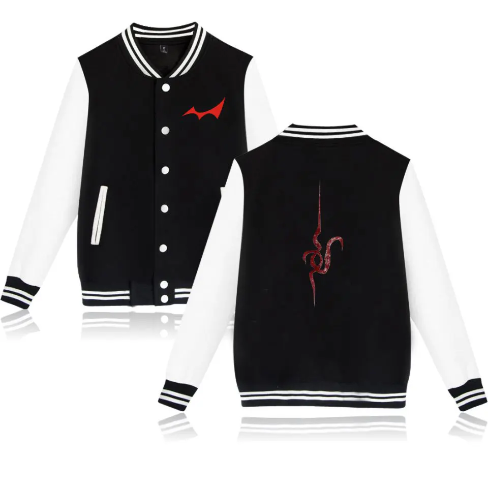 Dangan Ronpa куртки хит продаж модная повседневная осенне-зимняя бейсбольная куртка с