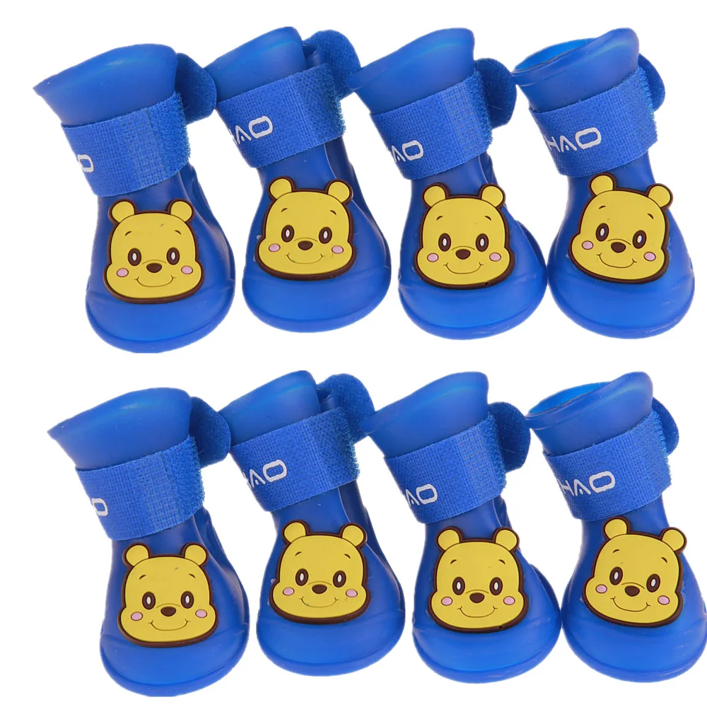 KEMISIDI сапоги из силикагеля для домашних животных водонепроницаемые ботинки собак