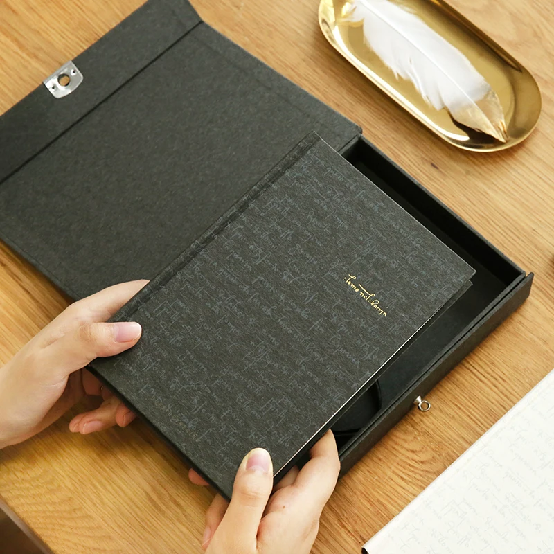 Записная книжка YMLP Код да Винчи блокированный дневник винтажный замок