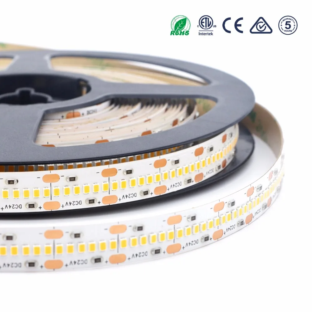 Высокий CRI> 90 SMD 2216 420 светодиодов/m DC24V Flexilbe светодиодные полосы ST4