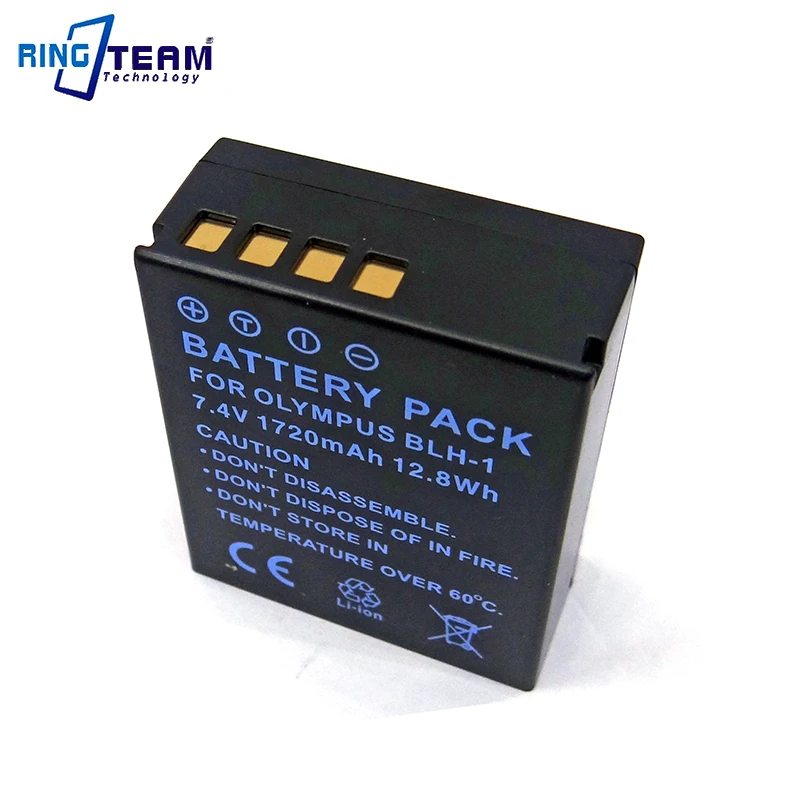 Аккумулятор BLH1 для цифровых камер Olympus EM1 MARK II BLH 1 Mark 2|for olympus|camera battery for olympusbattery camera