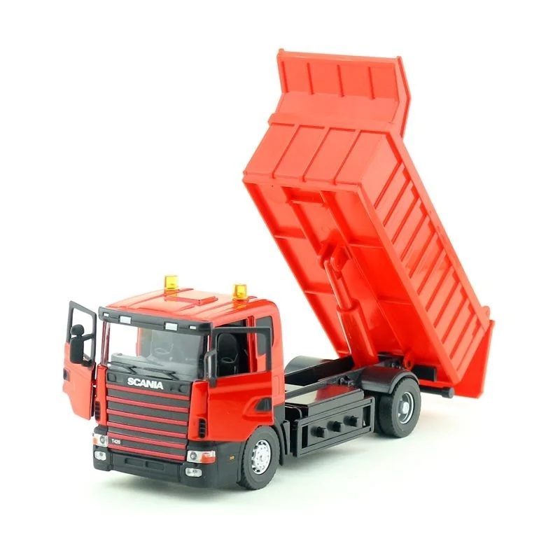 1 шт. 1:43 Масштаб/Литье под давлением модель/SCANIA самосвал игрушка/образовательная Коллекция/подарок для детей/инженерный автомобиль