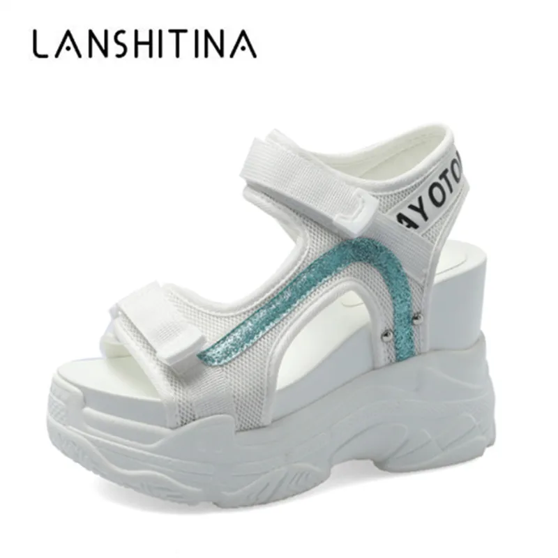 2019 Для женщин Римские сандалии на плоской подошве обувь платформе сезон лето