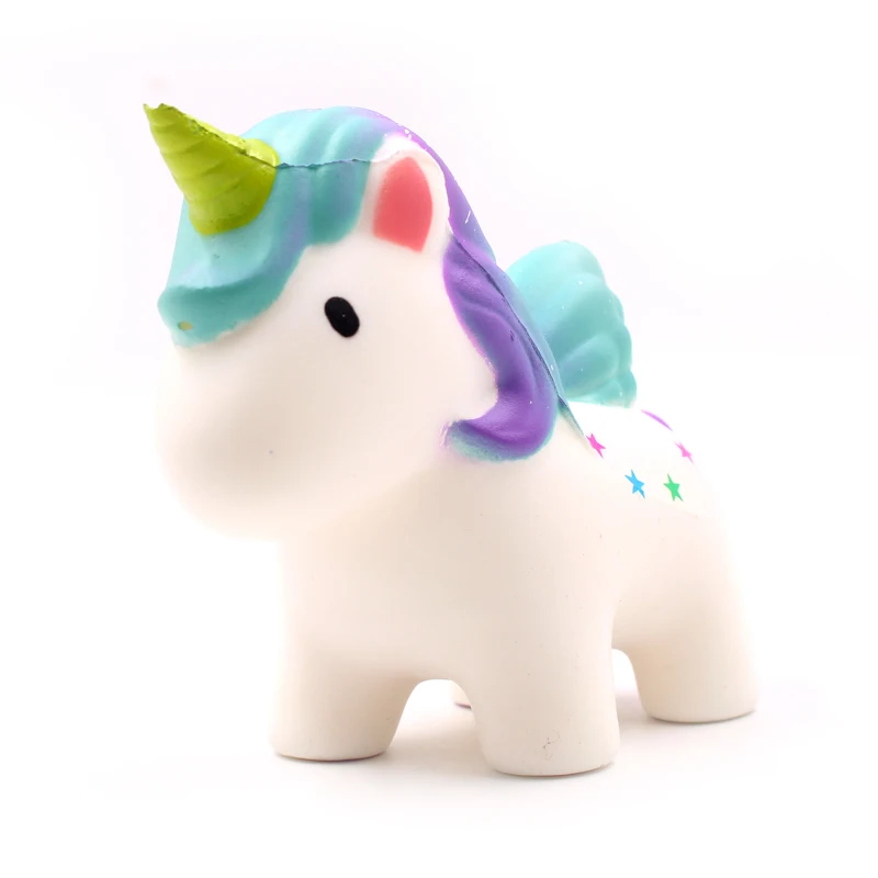 Squishy Unicorn Pegasus Horse Cake Whale Slow Rising Stretchy Squeeze Kids Toys Chancellory Anti-Stress Bauble Children's Gifts | Игрушки