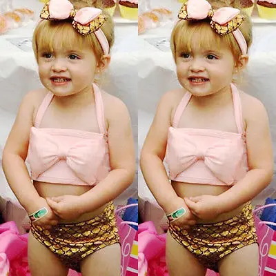 Комплект из 3 предметов для детей ясельного возраста Одежда малышей девочек