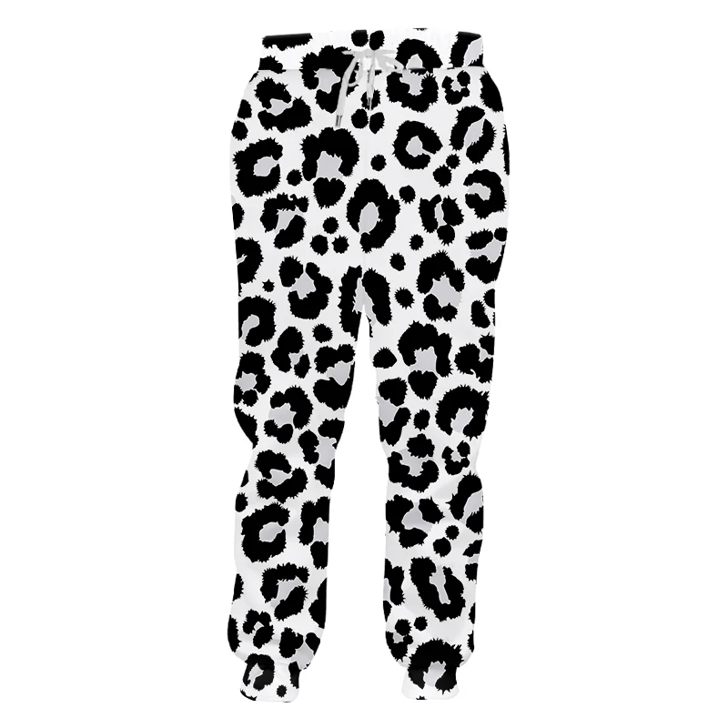OGKB Jogger Брюки Homme модные длинные животные 3D принт Снежный Леопард спортивные штаны
