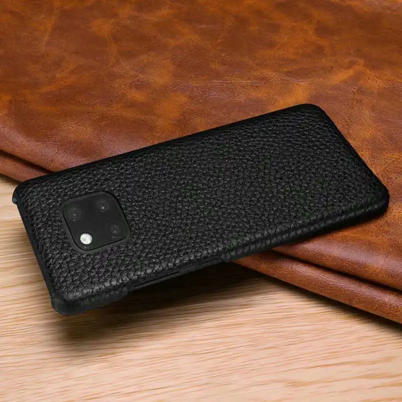 Чехол MAKEULIKE из натуральной кожи для huawei mate 20 Pro, Роскошный чехол для телефона с личи, чехол для huawei mate 20 20X 20Pro