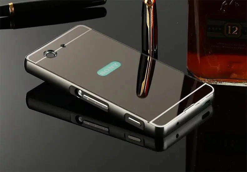 Для Sony Xperia Z5 Compact/Z5 mini чехол для телефона алюминиевая металлическая рамка +