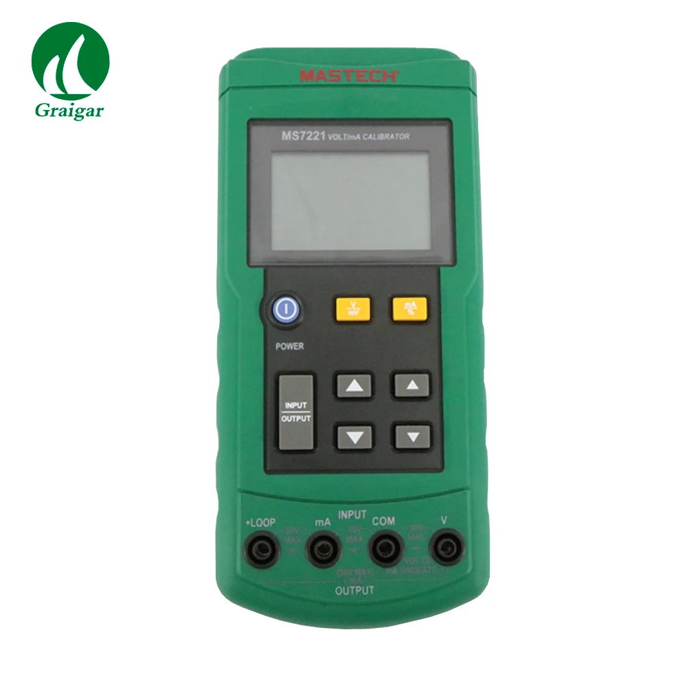 MS7221 вольт мА калибратор ток и напряжение процесс калибратор|calibre|calibration process |