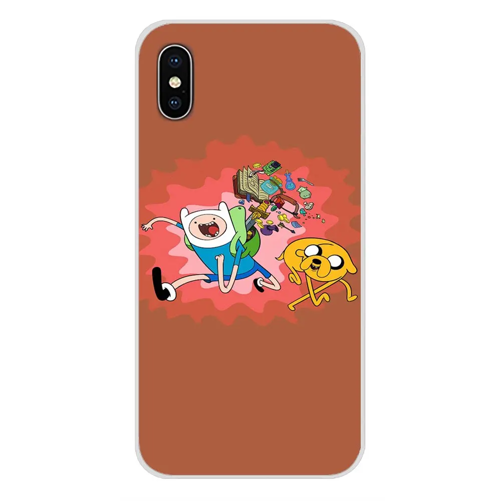 Мягкий чехол сумка для Sony Xperia Z Z1 Z2 Z3 Z5 compact M2 M4 M5 C4 E3 T3 XA Huawei Mate 7 8 Y3II Adventure Time finn fade с