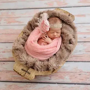 Новинка реквизит для фотосъемки новорожденных Детское покрывало фото комплект