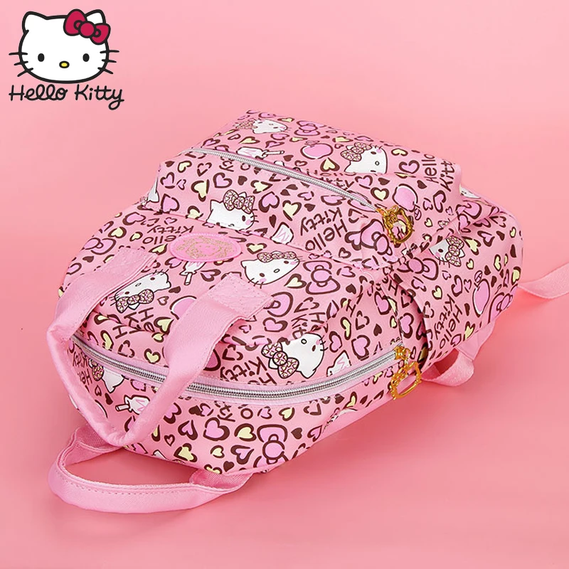 Сумка Hello Kitty детский мультипликационный рюкзак из искусственной кожи Розовый