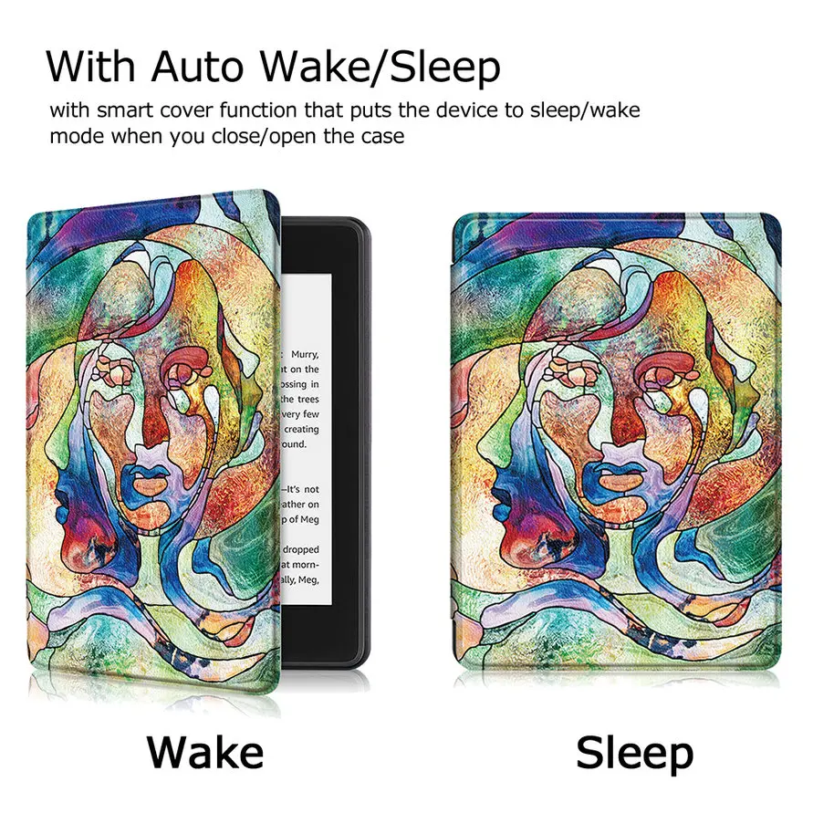 Для Amazon Kindle Paperwhite 4 (подходит только для 10 го поколения 2018 выпуск) чехол E Reader
