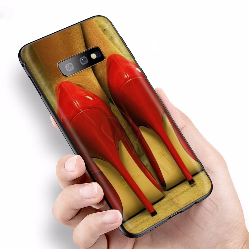 Lavaza Red Sole Heels Case for Samsung Galaxy S6 S7 Edge J6 S8 S9 S10 Plus A3 A5 A6 A7 A8 A9 Note 8 9 |