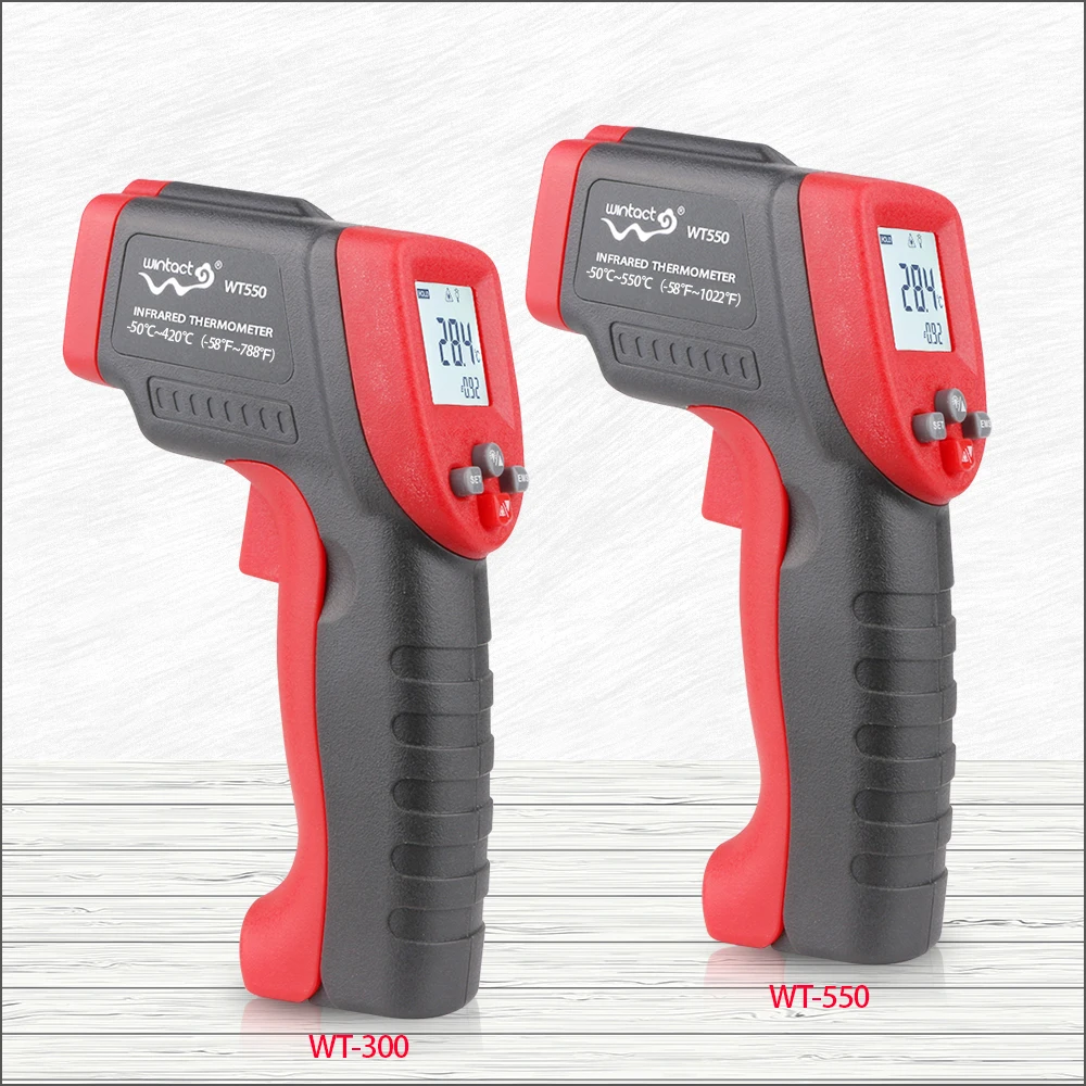 Цифровой термометр wповрежденный Бесконтактный лазерный фотометр цифровой