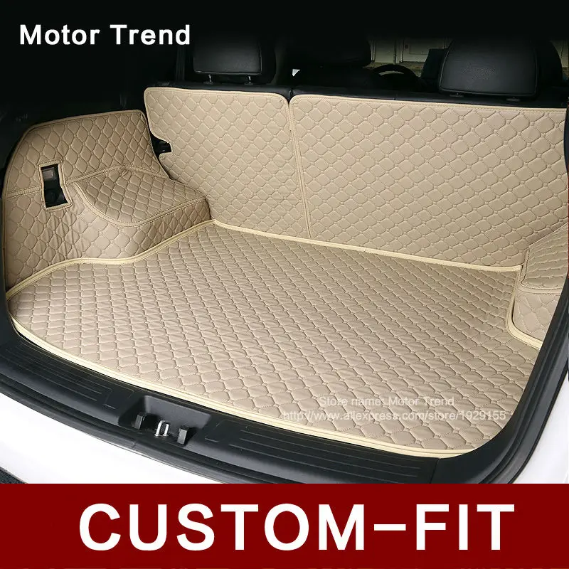 Коврик для багажника автомобиля под заказ Toyota Corolla RAV4 Mark X Crown Verso FJ Cruiser yaris L 3D