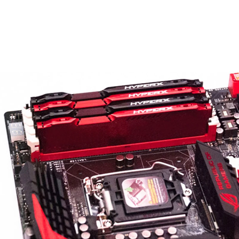 Чехол King для теплоотвода совместимый с настольным ПК DDR DDR2 DDR3 DDR4 основной корпус